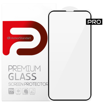 Изображение Защитное стекло Armorstandart Pro 3D для Apple iPhone 14 Plus/13 Pro Max (ARM60265)