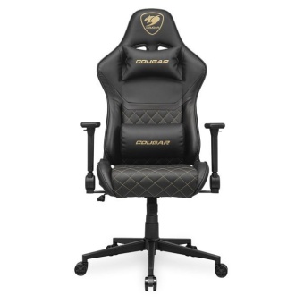 Зображення Геймерське крісло Cougar Armor One V2 Gold, чорний