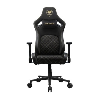 Зображення Геймерське крісло Cougar Defenso Gold F, чорний з золотим