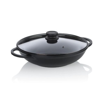Зображення Пательня Kela Atura WOK з кришкою 32 см, 4 л (15174)