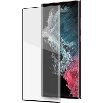 Изображение Защитное стекло PowerPlant 3D Samsung Galaxy S22 Ultra (GL601162)