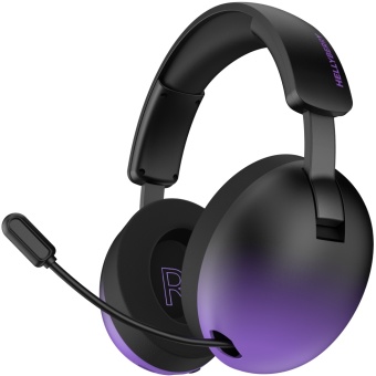 Зображення Навушники HATOR Hellyberry HH30 PRO Wireless Black/Violet (HH30_PRO_wireless_BV)