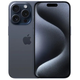 Изображение Смартфон Apple iPhone 15 Pro 256GB Blue (REF EKO Esim)