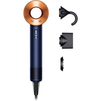Изображение Фен Dyson HD07 Supersonic Straight/Wavy Prussian Blue/Rich Copper (113277-01)