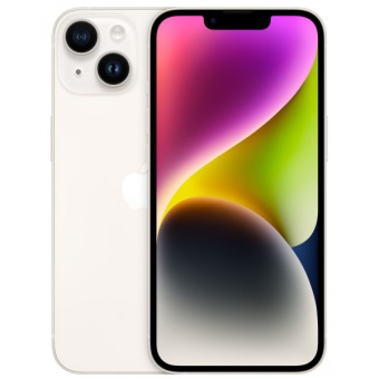 Зображення Смартфон Apple iPhone 14 128 Gb Starlight (REF EKO Esim)