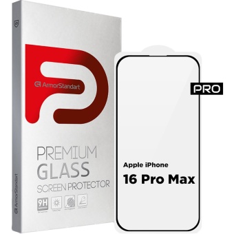 Изображение Защитное стекло Armorstandart Pro для Apple iPhone 16 Pro Max (ARM78511)