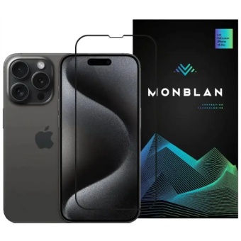 Зображення Захисне скло Monblan iPhone 15 Pro 2.5D Anti Static 0.26mm