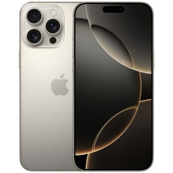 Зображення Смартфон Apple iPhone 16 Pro Max 256GB Natural ( REF EKO Esim)