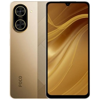 Изображение Смартфон Poco C71 4/128GB Gold int