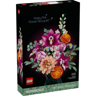 Зображення Конструктор Lego Botanicals Милий рожевий букет квітів