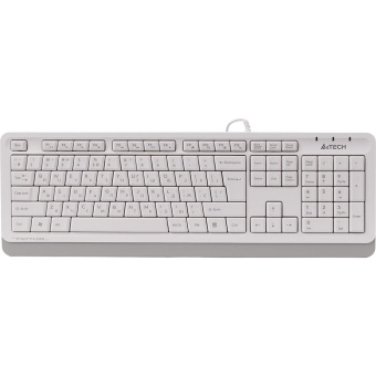 Зображення Клавіатура A4Tech FKS10 (White)