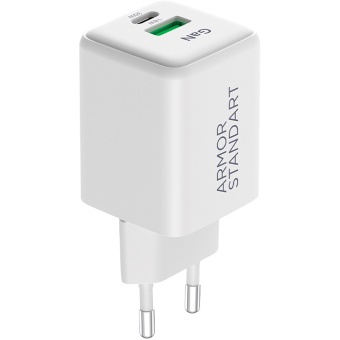 Изображение СЗУ Armorstandart AR371 30W GaN Type-C   USB White (ARM77549)