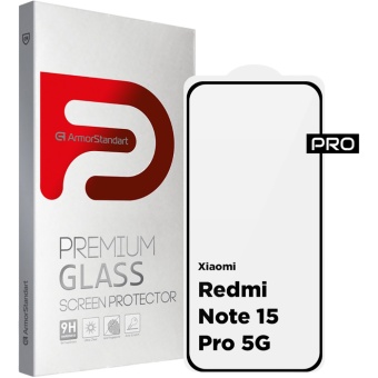 Изображение Защитное стекло Armorstandart Pro для Xiaomi Redmi Note 15 Pro 5G (ARM90802)