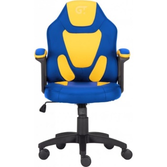 Зображення Геймерське крісло GT Racer X-1414 Blue/Yellow