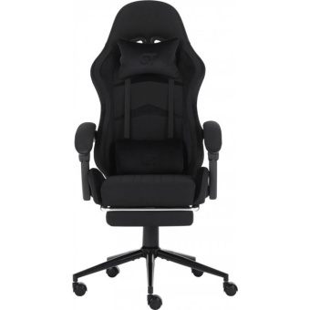 Зображення Геймерське крісло GT Racer X-2324 Black Suede (X-2324 Fabric Black Suede)