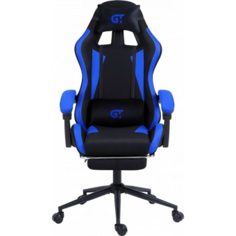 Зображення Геймерське крісло GT Racer X-2324 Black/Blue (X-2324 Fabric Black/Blue)