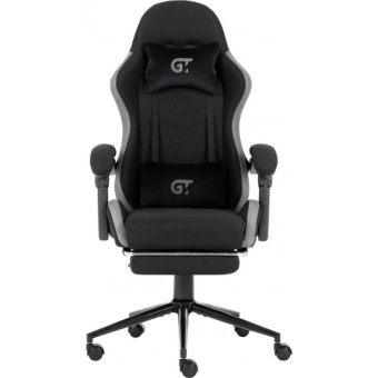 Зображення Геймерське крісло GT Racer X-2324 Black/Gray (X-2324 Fabric Black/Gray)