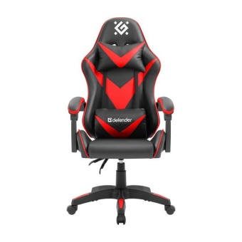 Зображення Геймерське крісло Defender xCom Black/Red (64337)