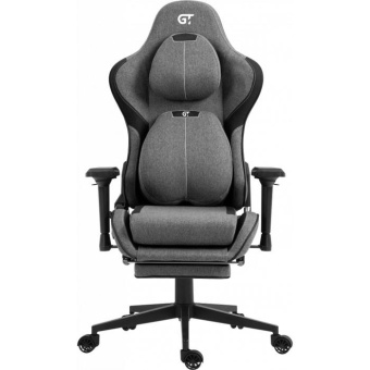 Зображення Геймерське крісло GT Racer X-2308 Black/Gray (X-2308 Fabric Black/Gray)