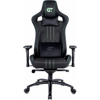 Зображення Геймерське крісло GT Racer X-8006 Black/Green (X-8006 Fabric Black/Green)