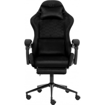Изображение Геймерское кресло GT Racer X-2338 Black (X-2338 Fabric Black/Black Suede)