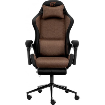 Изображение Геймерское кресло GT Racer X-2338 Brown/Black (X-2338 Fabric Brown/Black)