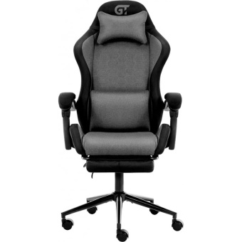 Изображение Геймерское кресло GT Racer X-2338 Gray/Black (X-2338 Fabric Gray/Black)