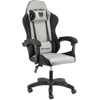 Зображення Геймерське крісло Hölmer GCH-01 Fabric Size L Gray/Black Nylon (GCH-01)