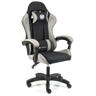 Зображення Геймерське крісло Hölmer GCH-02 Fabric Size L Black/Grey Nylon (GCH-02)