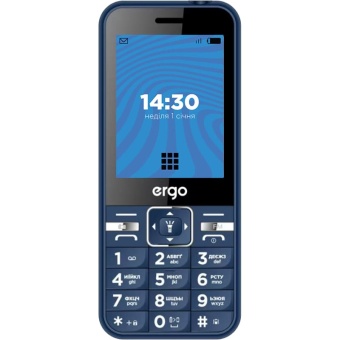 Зображення Мобільний телефон Ergo E281 Dual Sim Blue