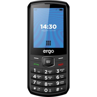 Зображення Мобільний телефон Ergo E285 Dual Sim Black