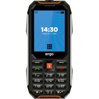 Зображення Мобільний телефон Ergo E283 Dual Sim Black Orange