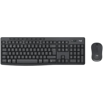 Зображення Клавіатура   мишка Logitech MK370 for Business Wireless UA Black (920-012077)