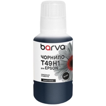 Изображение Чернила для принтера Barva Epson T49H1 140 мл, special black, pigmented OneKey (ET49H-932e)