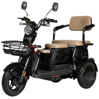Зображення Електроскутер Atlas Elegant Trike 800W Black