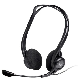 Зображення Навушники Logitech PC 960 Stereo Headset USB (981-000100)