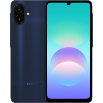 Изображение Смартфон Samsung Galaxy A08 4/128Gb Dark Blue (SM-A085FDBGSEK)