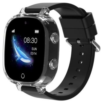 Изображение Смарт-часы Gelius GP-PK009 (Summer) GPS/4G/ESIM Black