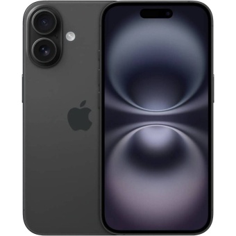 Изображение Смартфон Apple iPhone 16 128GB Black (MYE73SX/A)