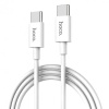 Дата кабель Hoco X 23 Skilled Cable Type C to Type C 1m 3A White
