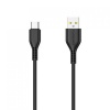Дата кабель Florence Wizer Type-C 1m 2.4A Black (FL-2111-KT) Дата кабель Florence Wizer Type-C 1m 2.4A Black (FL-2111-KT)