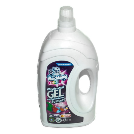 Аксесуары СМА Der Waschkoning Гель д/прання 4,9 л color