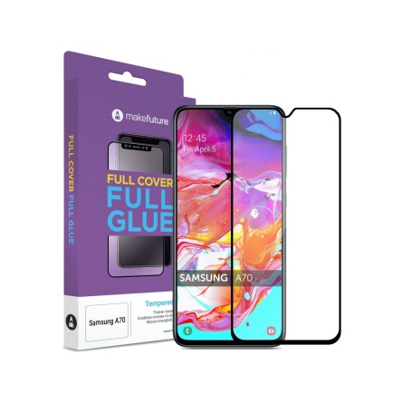 Защитное стекло MakeFuture S A70 A705 F Black 00 00040892