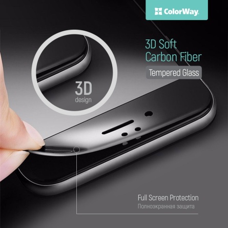 Защитное стекло Carbon Glass H PSZ 3D Black 2000052054011