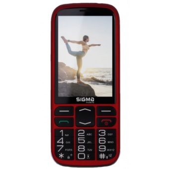 Зображення Смартфон Sigma Comfort 50 Optima Red (4827798122228)