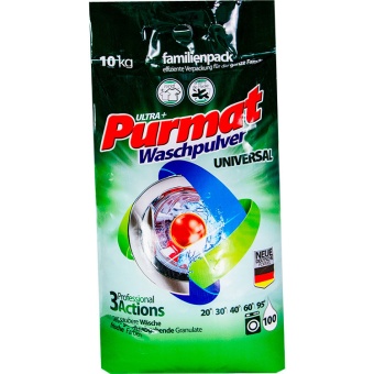 Зображення Аксесуари СМА Purmat Порошок для прання 10 кг universal
