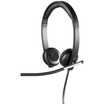 Зображення Навушники Logitech H650e Dual USB Wired Headset (981-000519)