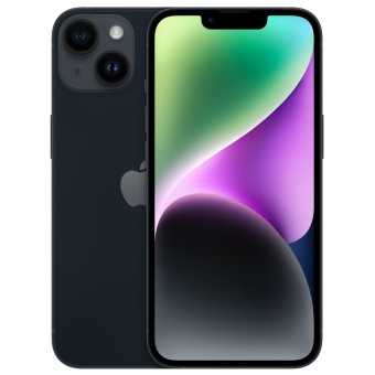 Зображення Смартфон Apple iPhone 14 512GB Midnight (MPWW3)