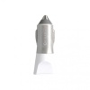 АЗП Cord Nova 2 USB 2.1 A Silver white (CC 1U021W) АЗП Cord Nova 2 USB 2.1 A Silver white (CC 1U021W)
