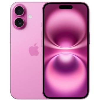 Изображение Смартфон Apple iPhone 16 128GB Pink (MYEA3SX/A)